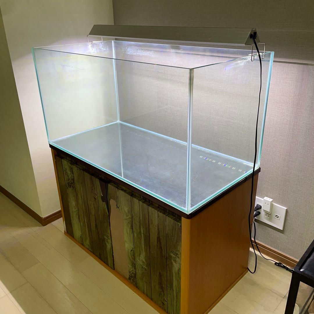 水槽90㎝ 水槽台90㎝専用セット 引取り限定