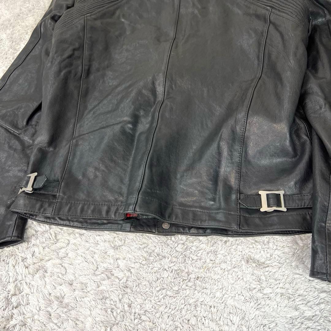 OR GLORY オアグローリー ゴートスキン レザージャケット 黒 40サイズ