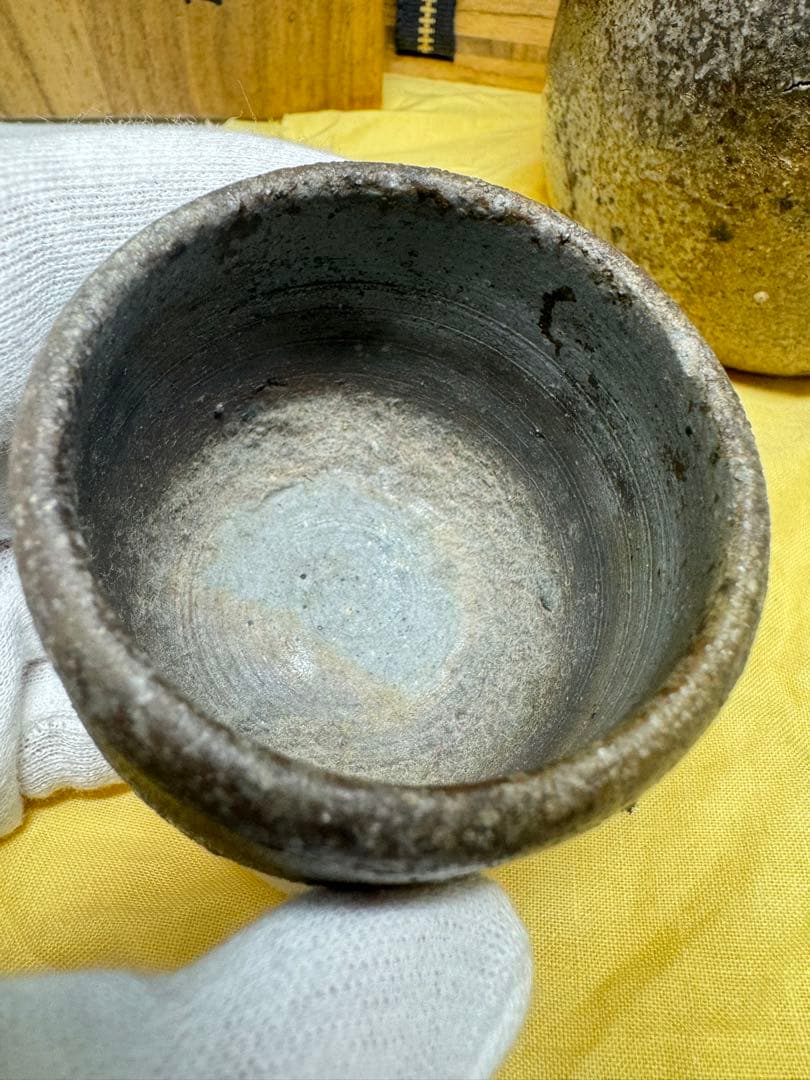 超希少レア】備前焼 大饗 仁堂作 徳利・ぐい呑