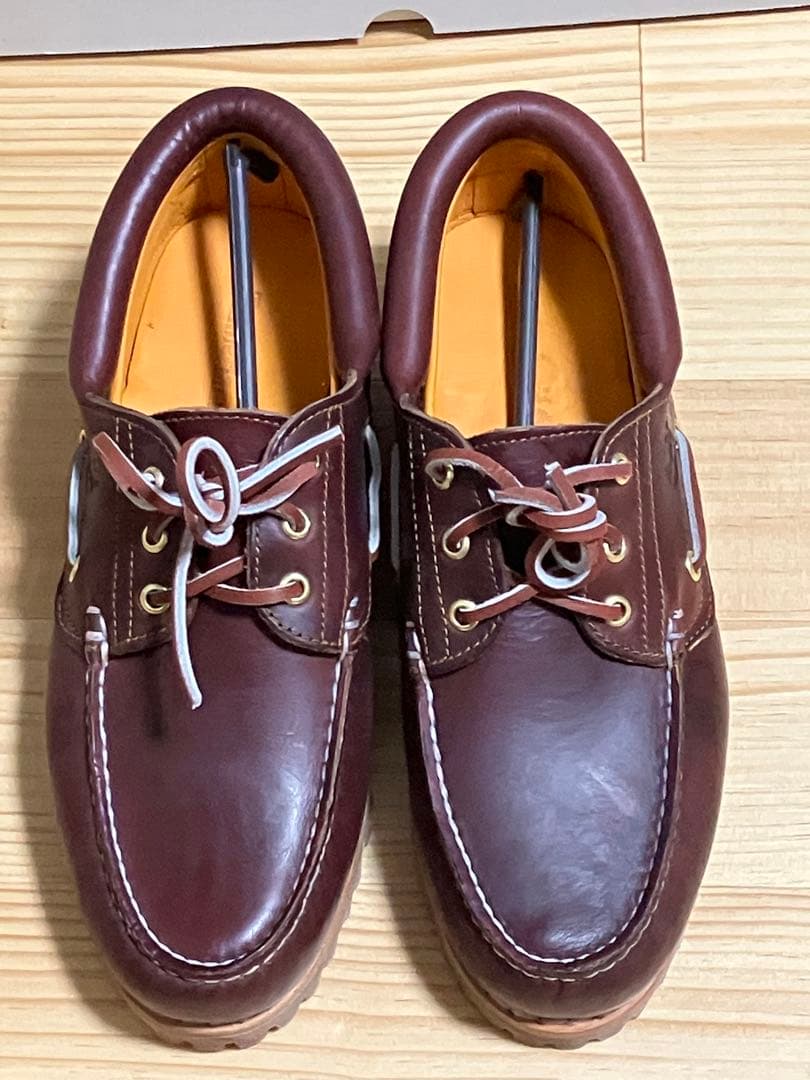 【新品未使用】ティンバーランド 3eye/サイズ8.5/26.5㌢/バーガンディ