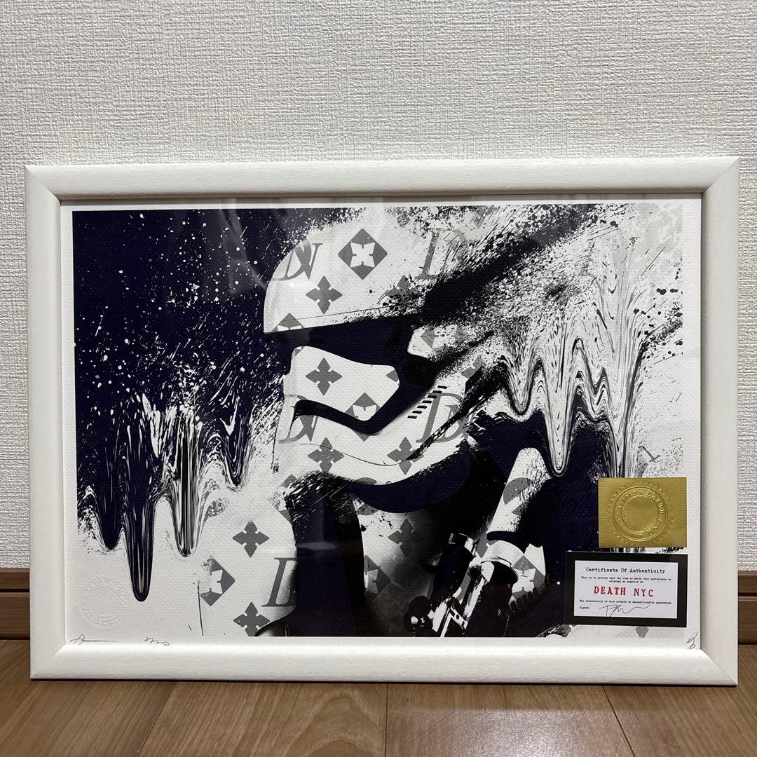 世界限定100枚 DEATH NYC アートポスター STAR WARS 世界限定100枚 DEATH NYC アートポスター STAR WARS 世界限定100枚