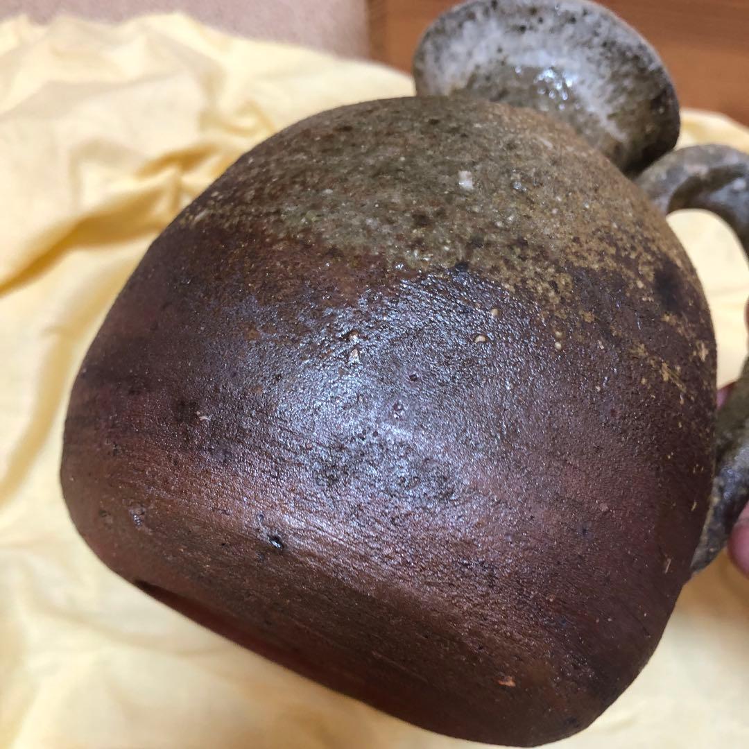 旧家蔵出 猿投窯 時代物 共箱 量目約614g