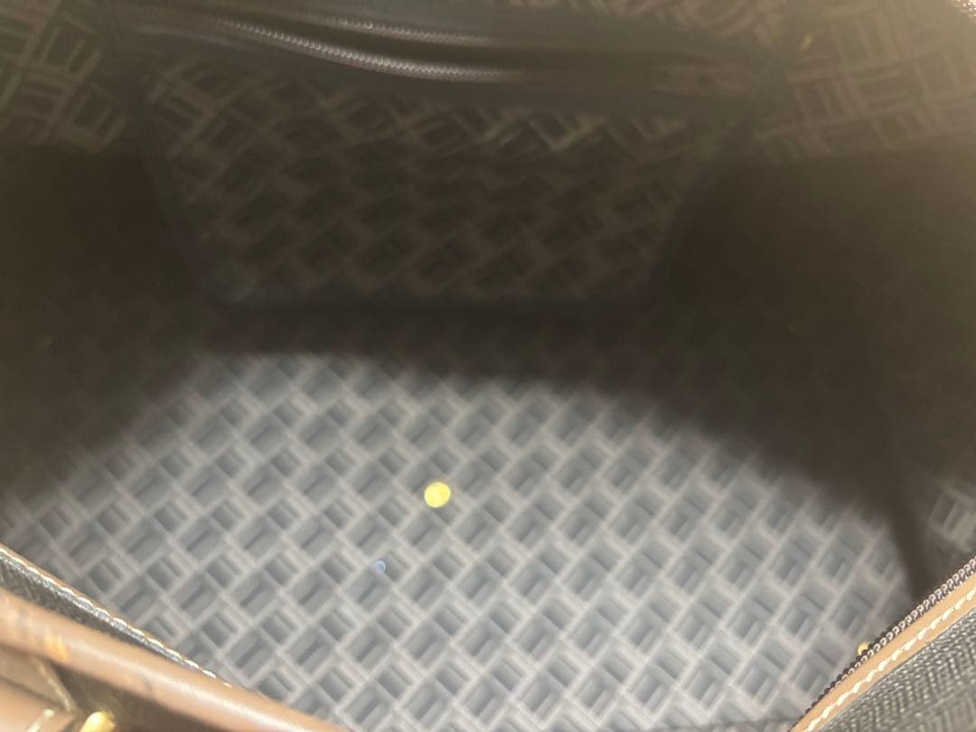 【dunhill ダンヒル】大型 ボストンバッグ★PVC×レザー★