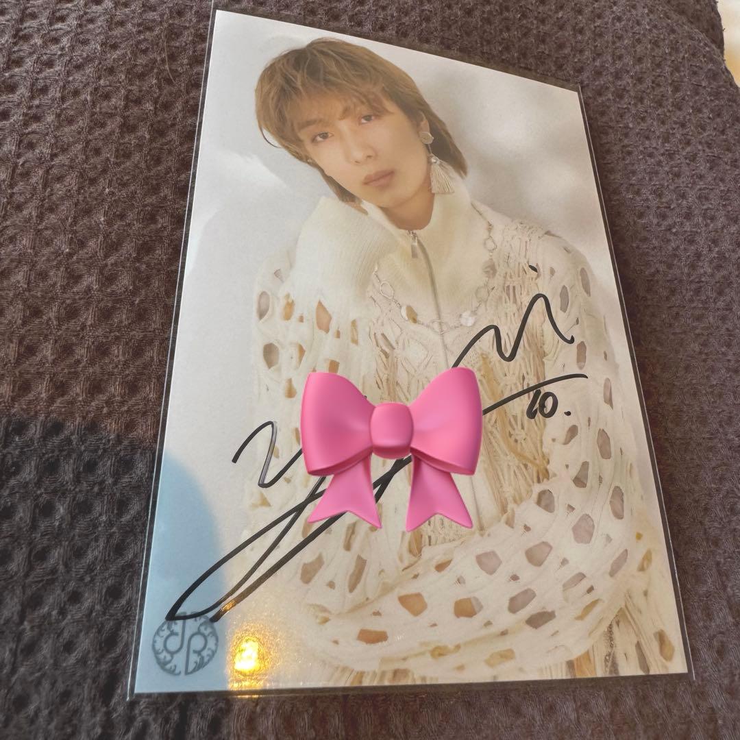 龍宮城 裏島 KENT 米尾賢人 生写真 サイン 龍宮城 裏島 KENT 米尾賢人