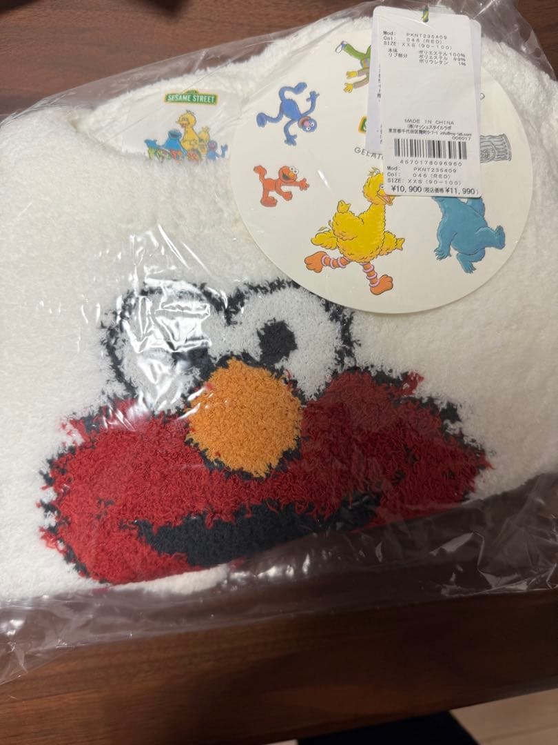 SESAME STREET エルモ キッズ ジェラートピケ XXS ジェラート ピケ