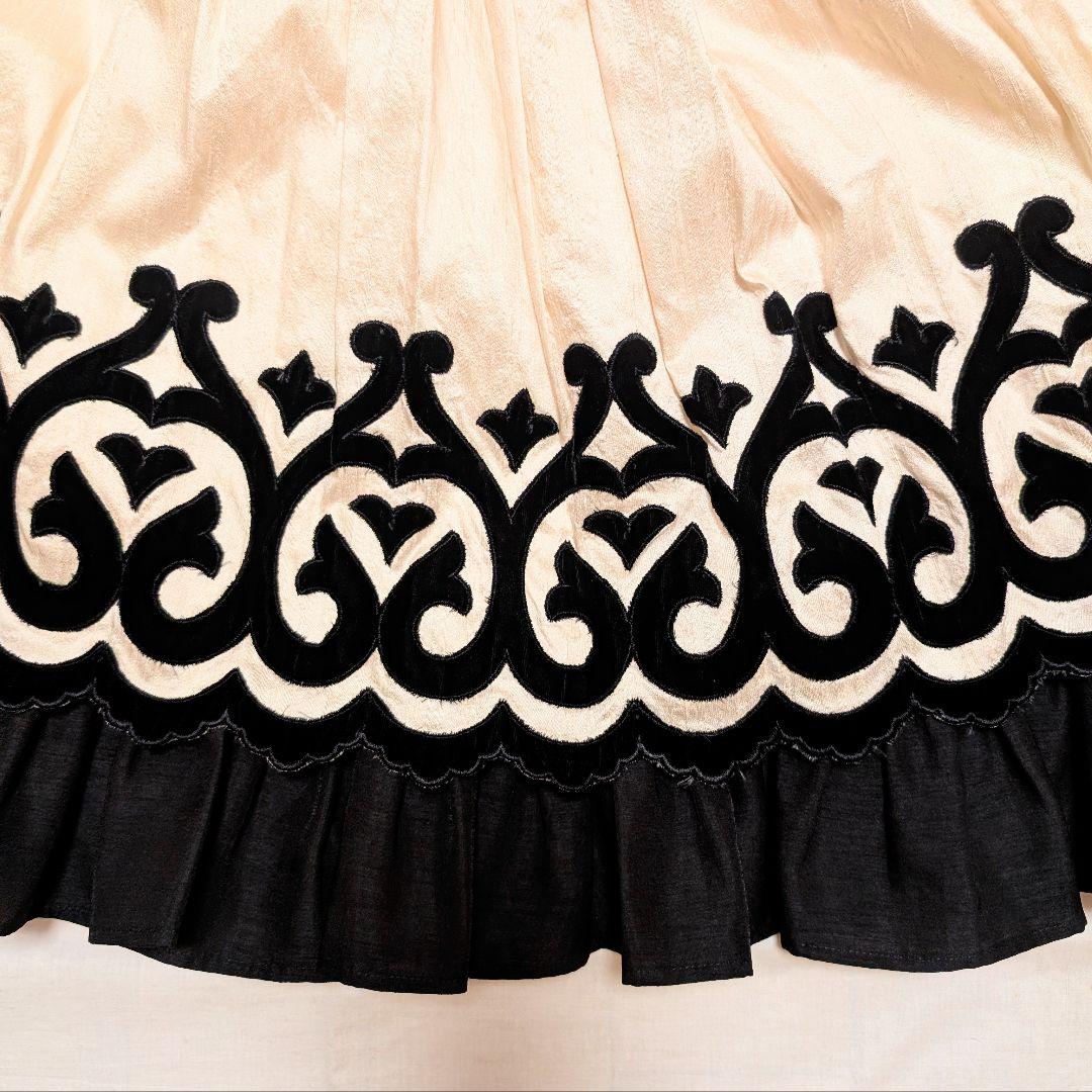 Mille fleurs ドレス ビスチェ&スカート 2ピースセット Sサイズ