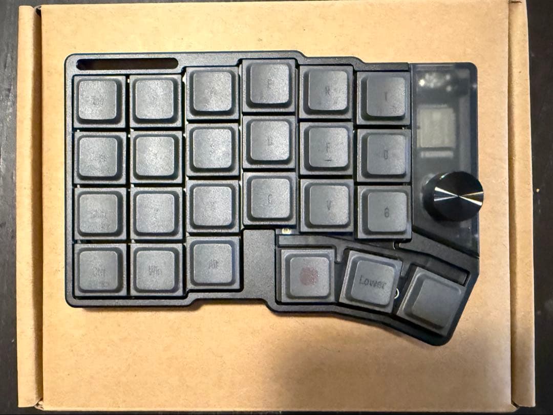 Cornix LP – JezailFunder Japan Cornix LP分割キーボード BLACK