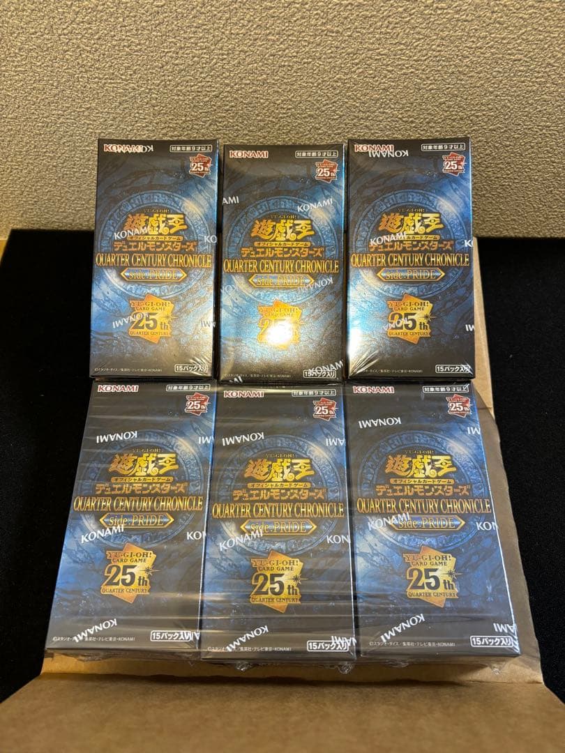 遊戯王QUARTER CENTURY side:PRIDE 6BOX
