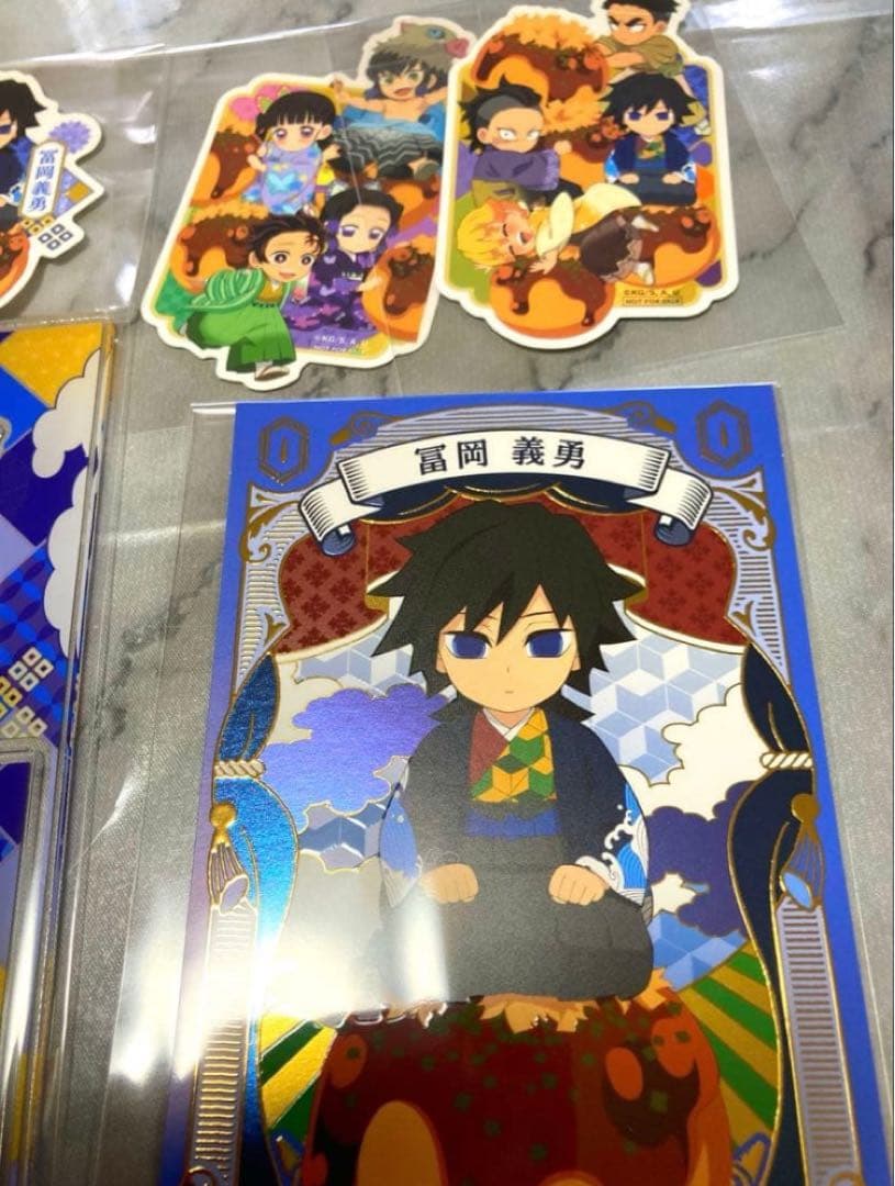 銀だこ　鬼滅　ufotable描き下ろし　キャラクターセット 冨岡義勇　受注限定