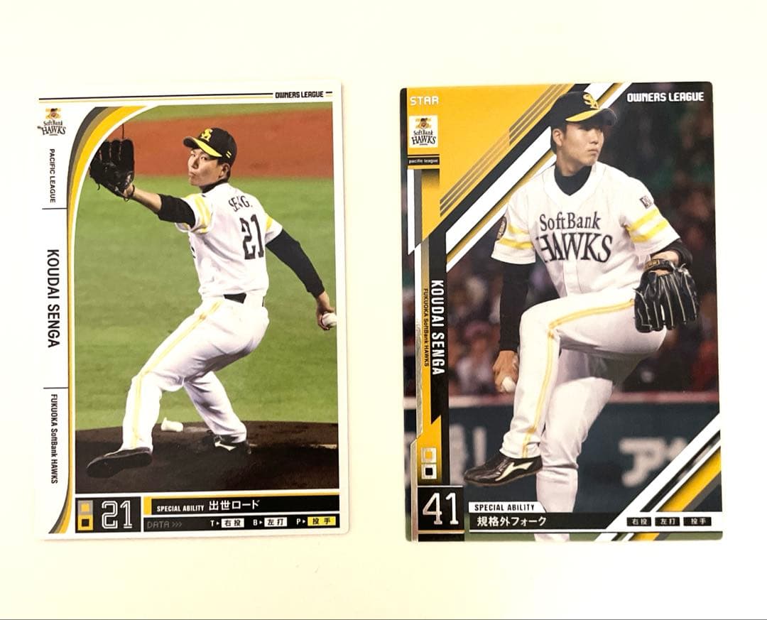 大谷翔平　メジャー他8選手　オーナーズリーグカード35枚セット