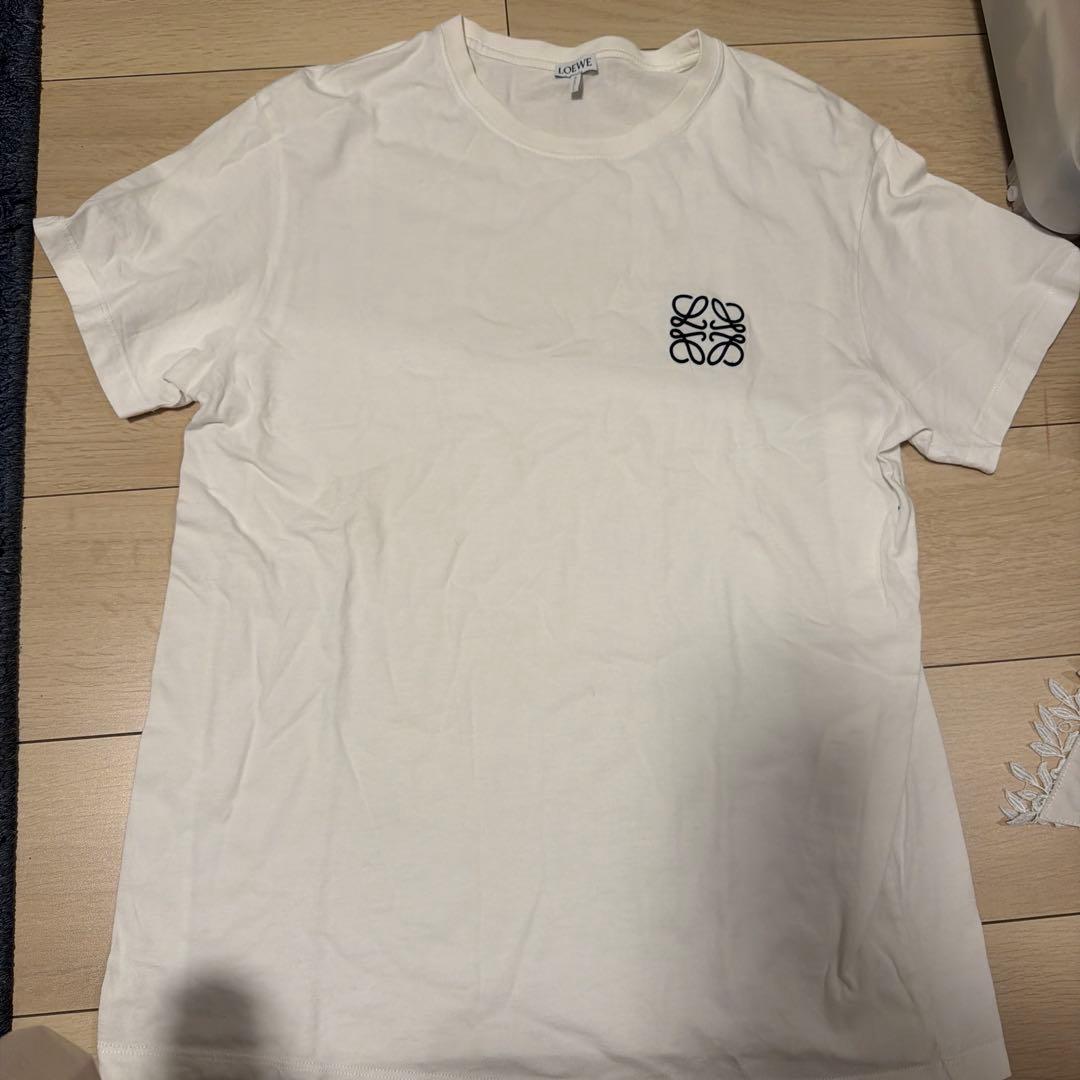 LOEWE ホワイト Tシャツ M 19417034_42779527_600.jpg