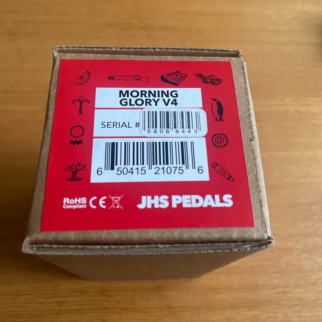 JHS PEDALS Morning Glory V4 ゴールド　ピック付き