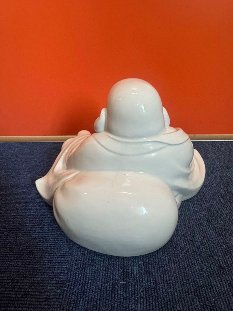 2061 平戸白磁布袋様七福神春画美人画縁起物置物古美術