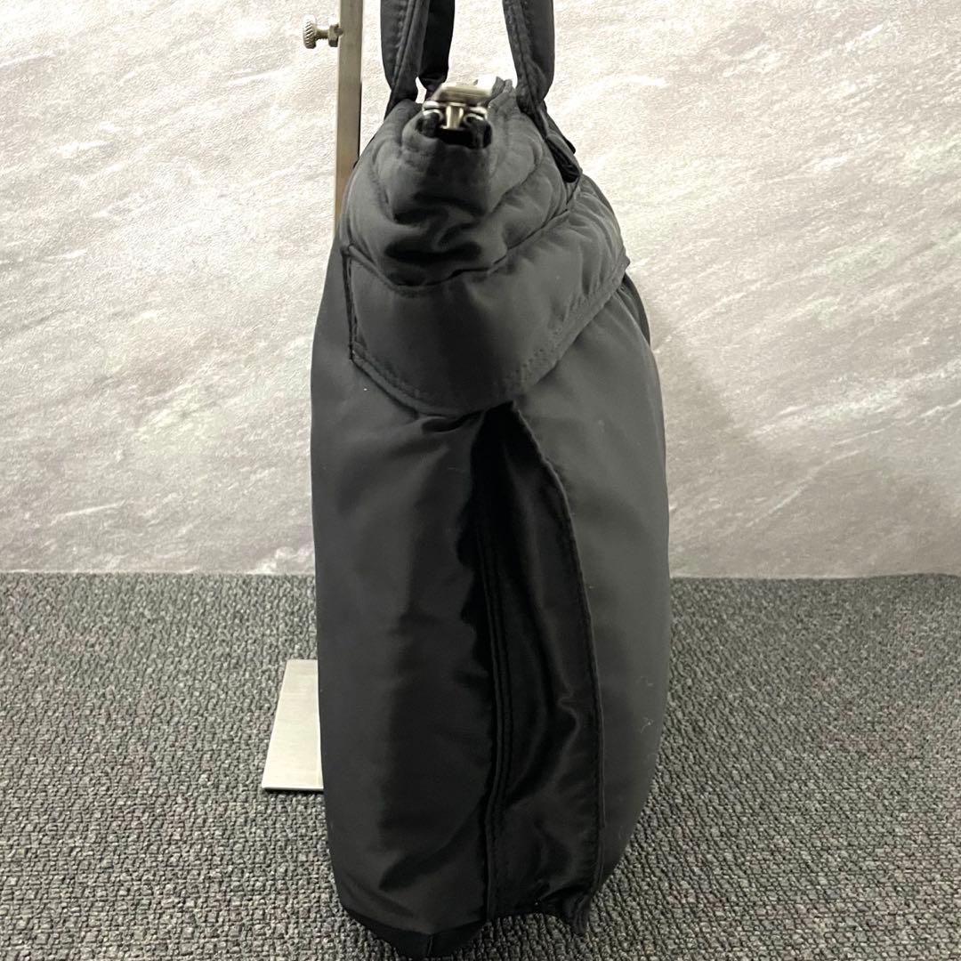 美品✨ PORTER タンカー ブリーフケース ブラック