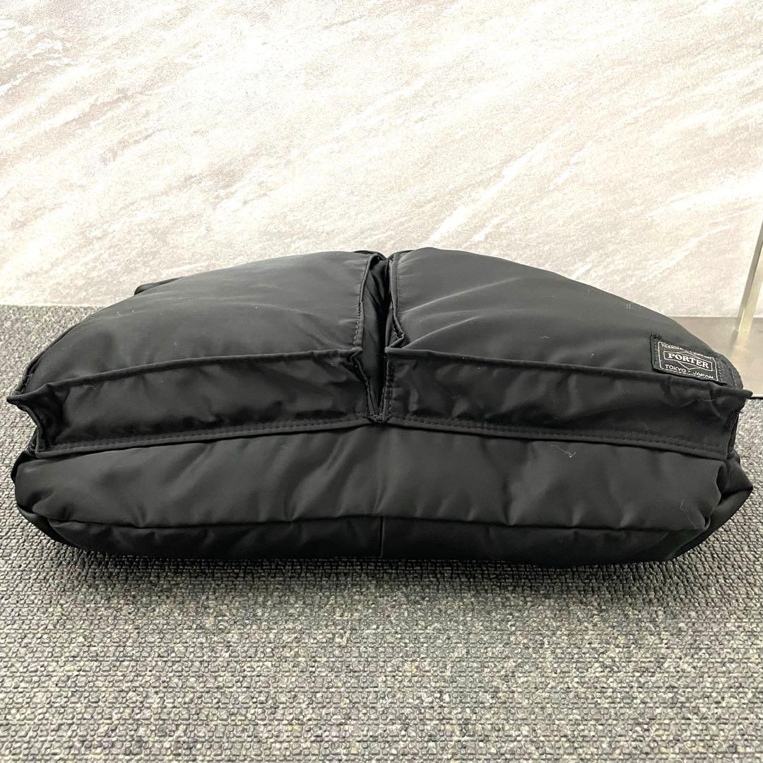 美品✨ PORTER タンカー ブリーフケース ブラック