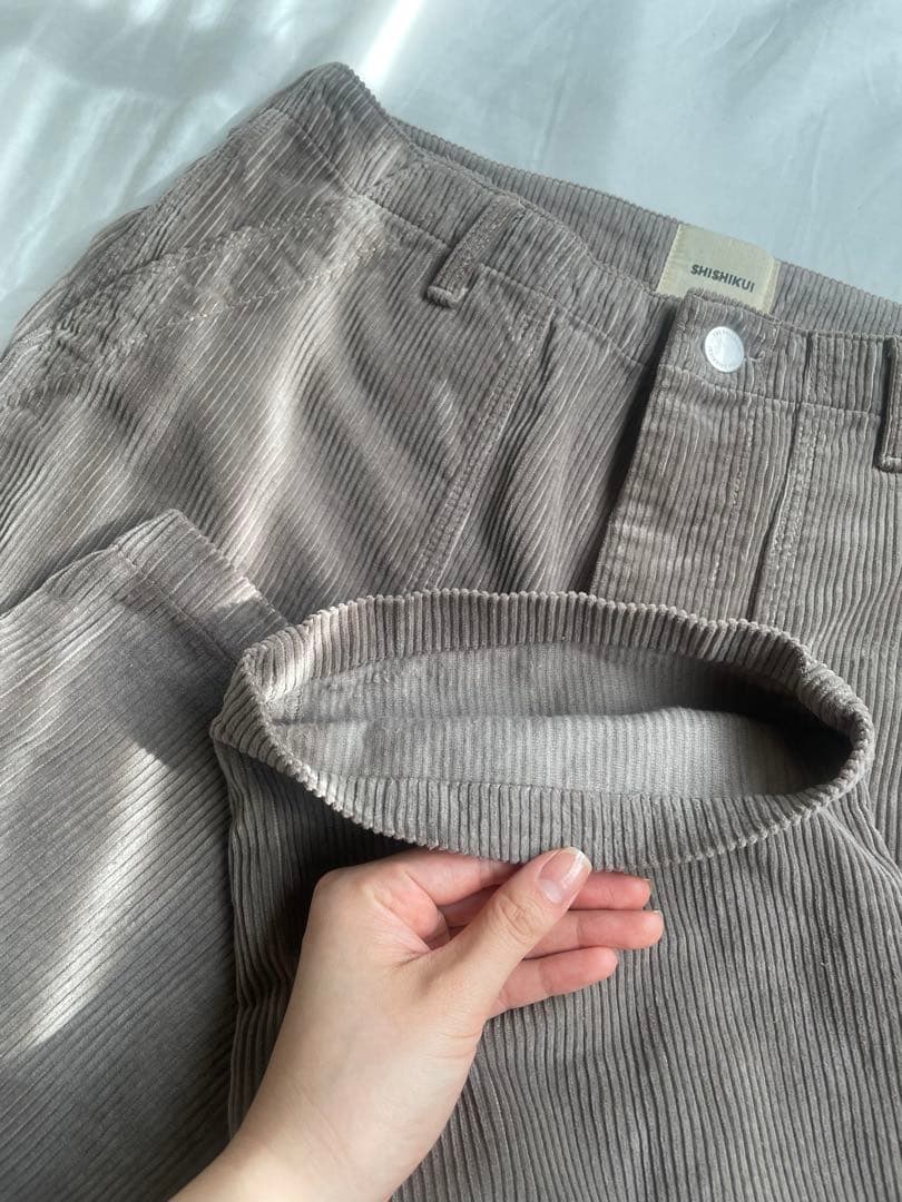 パンツ SHISHIKUI CORDUROY BAKER / BROWN