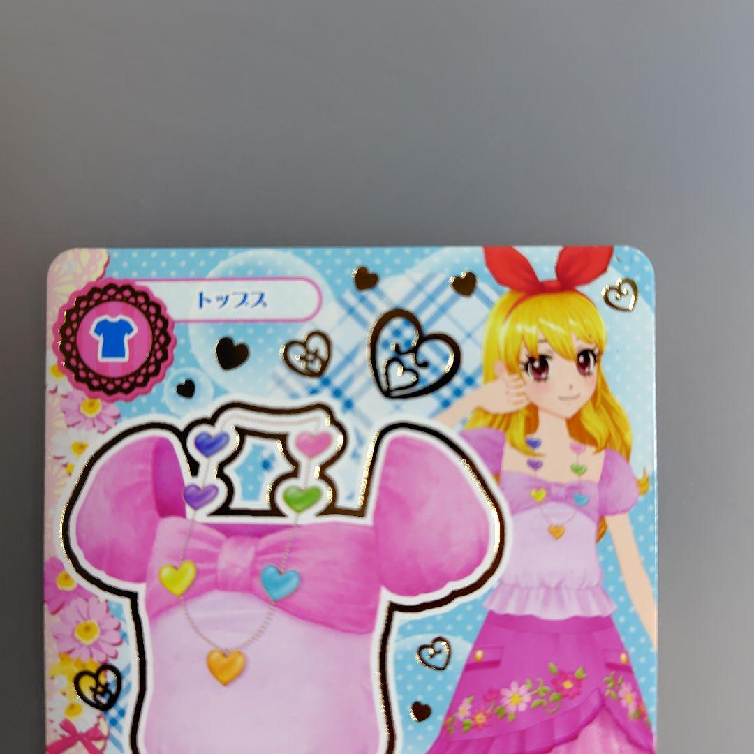 アイカツ パステルピンクハートトップス - メルカリ