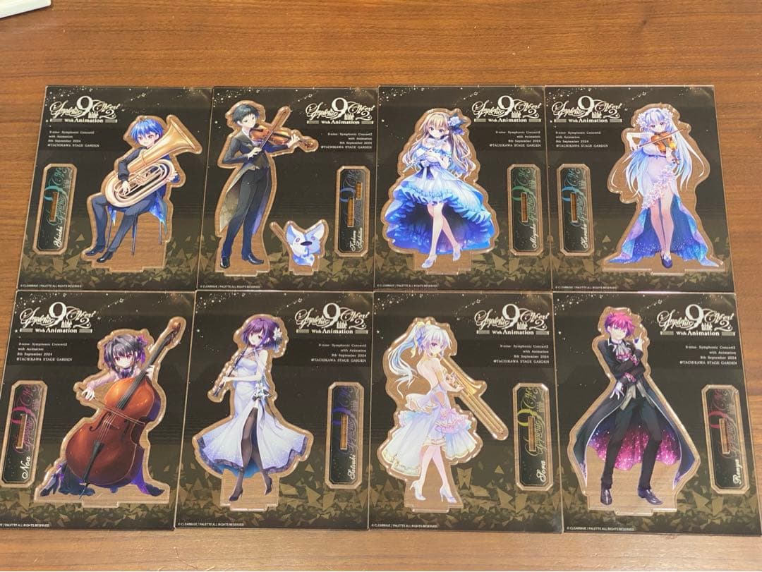 9-nine- Symphonic Concert2 アクリルスタンドセット 9-nine