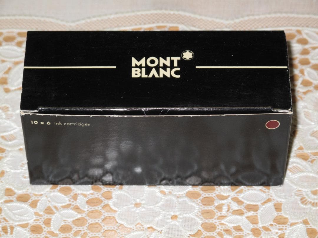 モンブラン ボルドー・酒紅色［カートリッジインク（旧タイプ）］ MONTBLANC - モンブラン ボルドー・酒紅色［カートリッジインク（旧