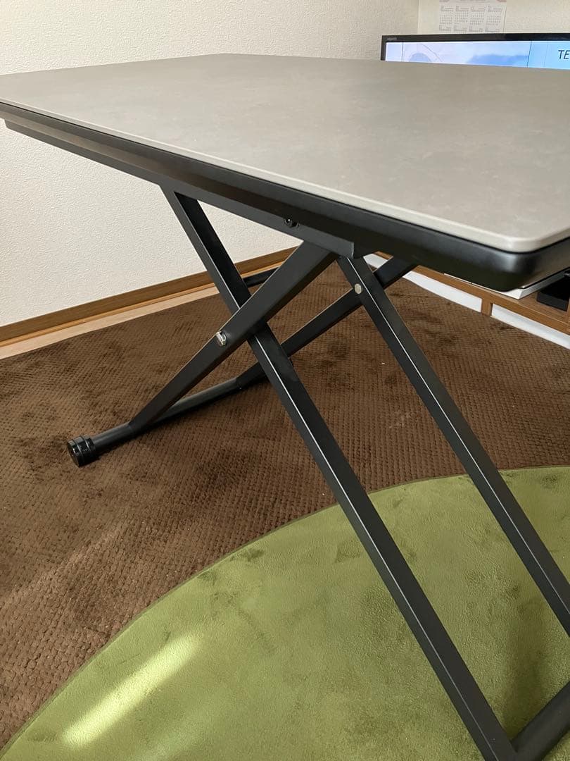 昇降式テーブル　セラミックテーブル