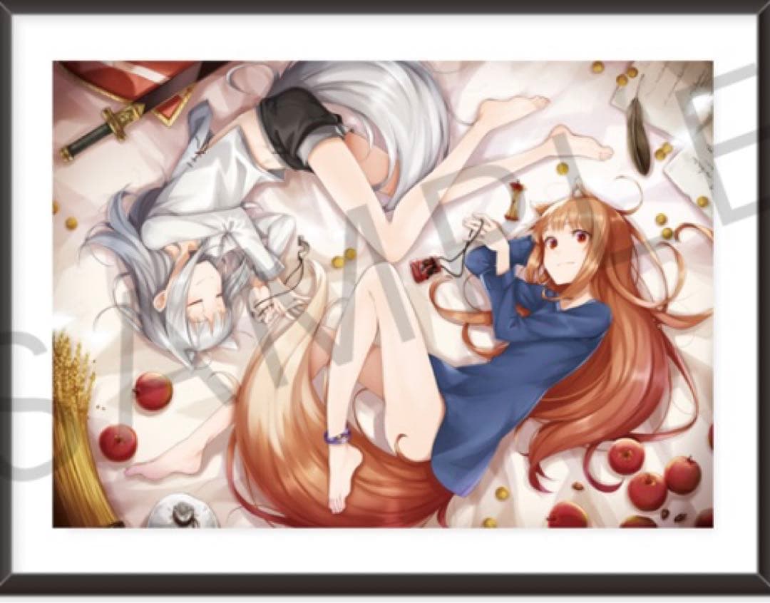 狼と香辛料　複製原画　超電撃文庫展 2026年最新】狼と香辛料 複製原画の人気アイテム - メルカリ