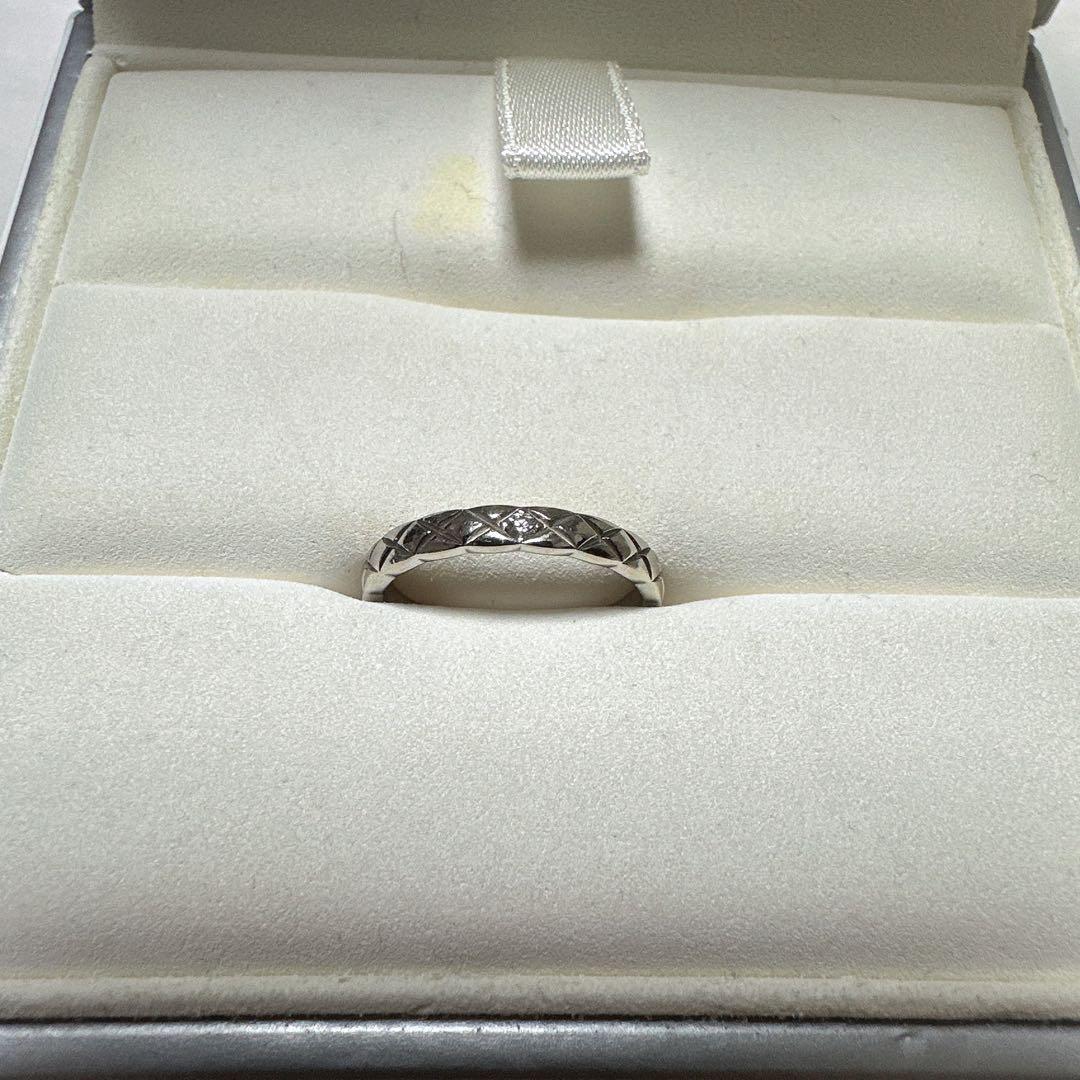 CHANEL / ココクラッシュコレクションマリッジリング（一石ダイヤ）