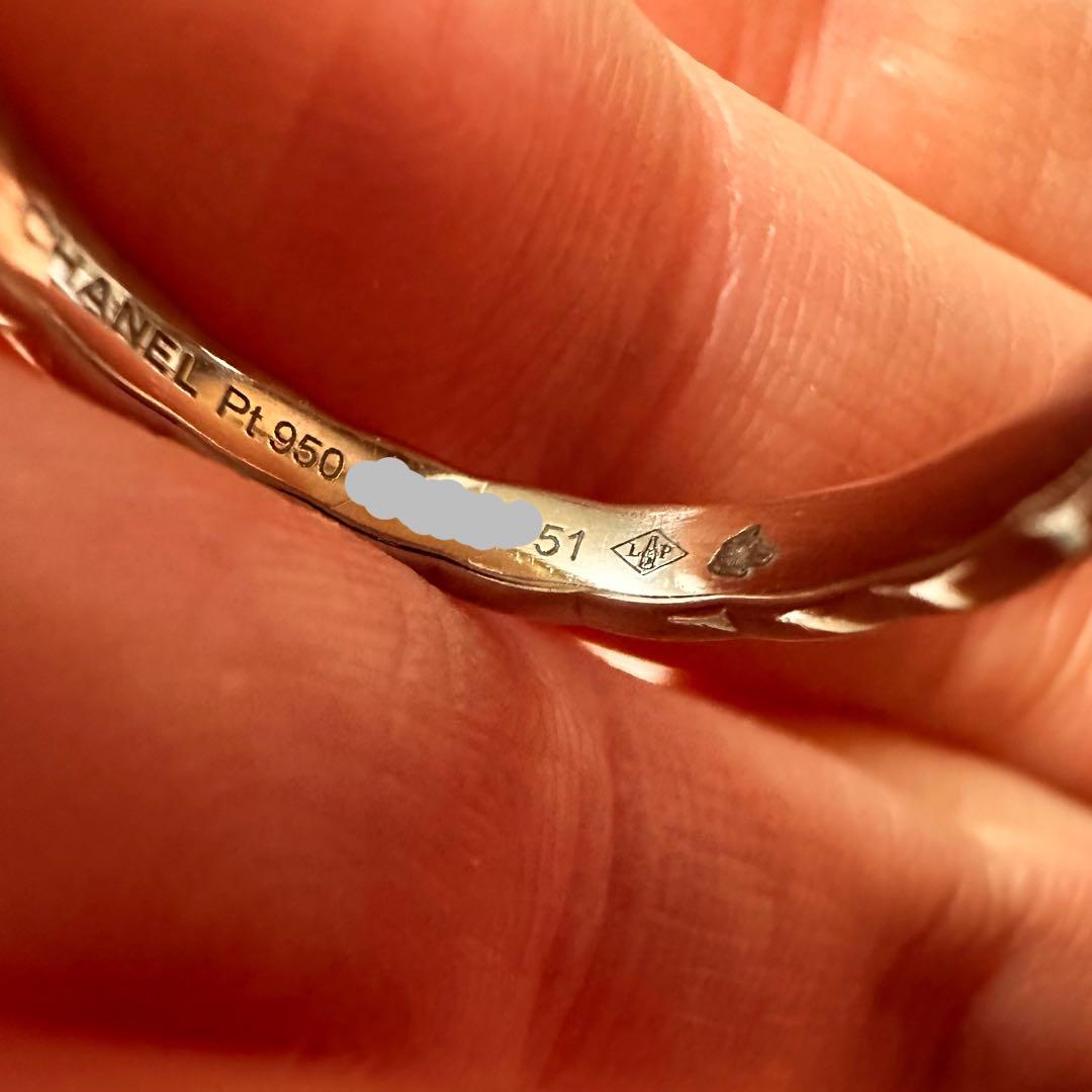 CHANEL / ココクラッシュコレクションマリッジリング（一石ダイヤ）