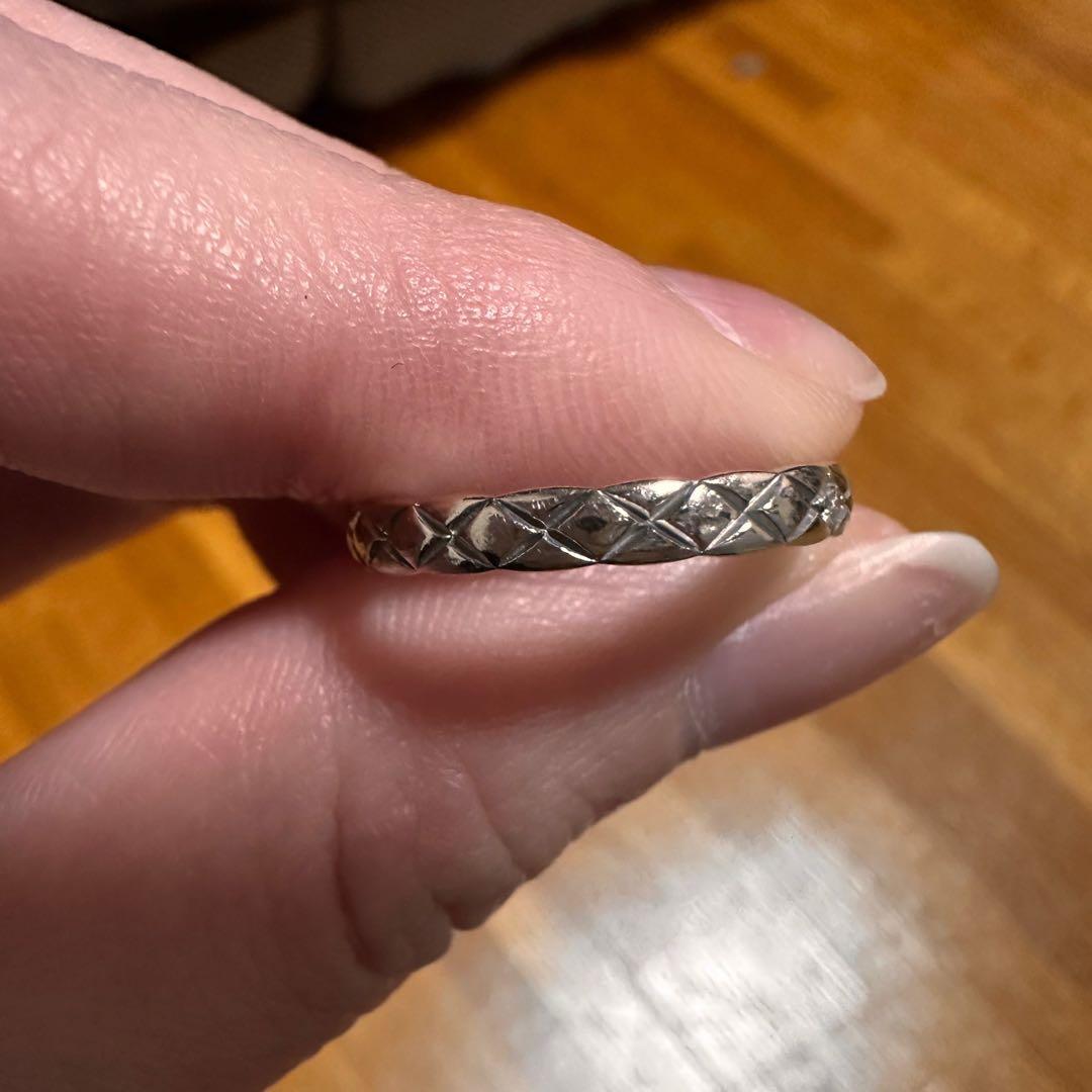 CHANEL / ココクラッシュコレクションマリッジリング（一石ダイヤ）