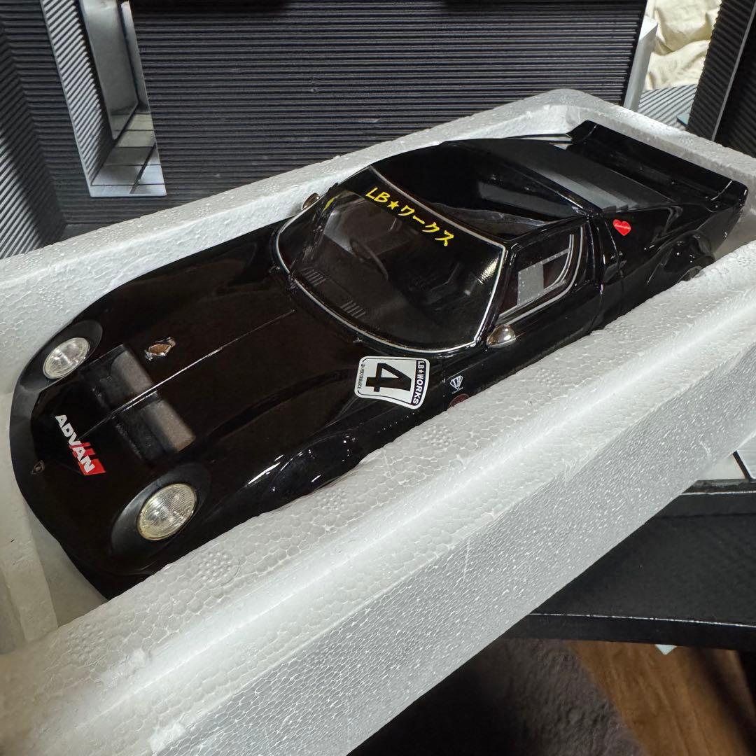 絶版 GT SPIRIT 1/18 ミウラLB Works ADVAN