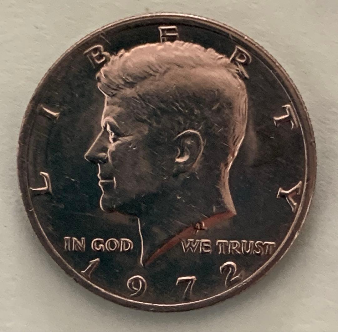 1972年 ケネディ ハーフダラー - メルカリ
