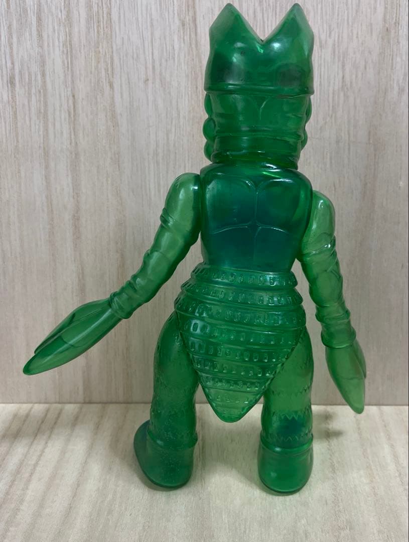 ブルマァク　復刻　ソフビ　バルタン星人　クリア