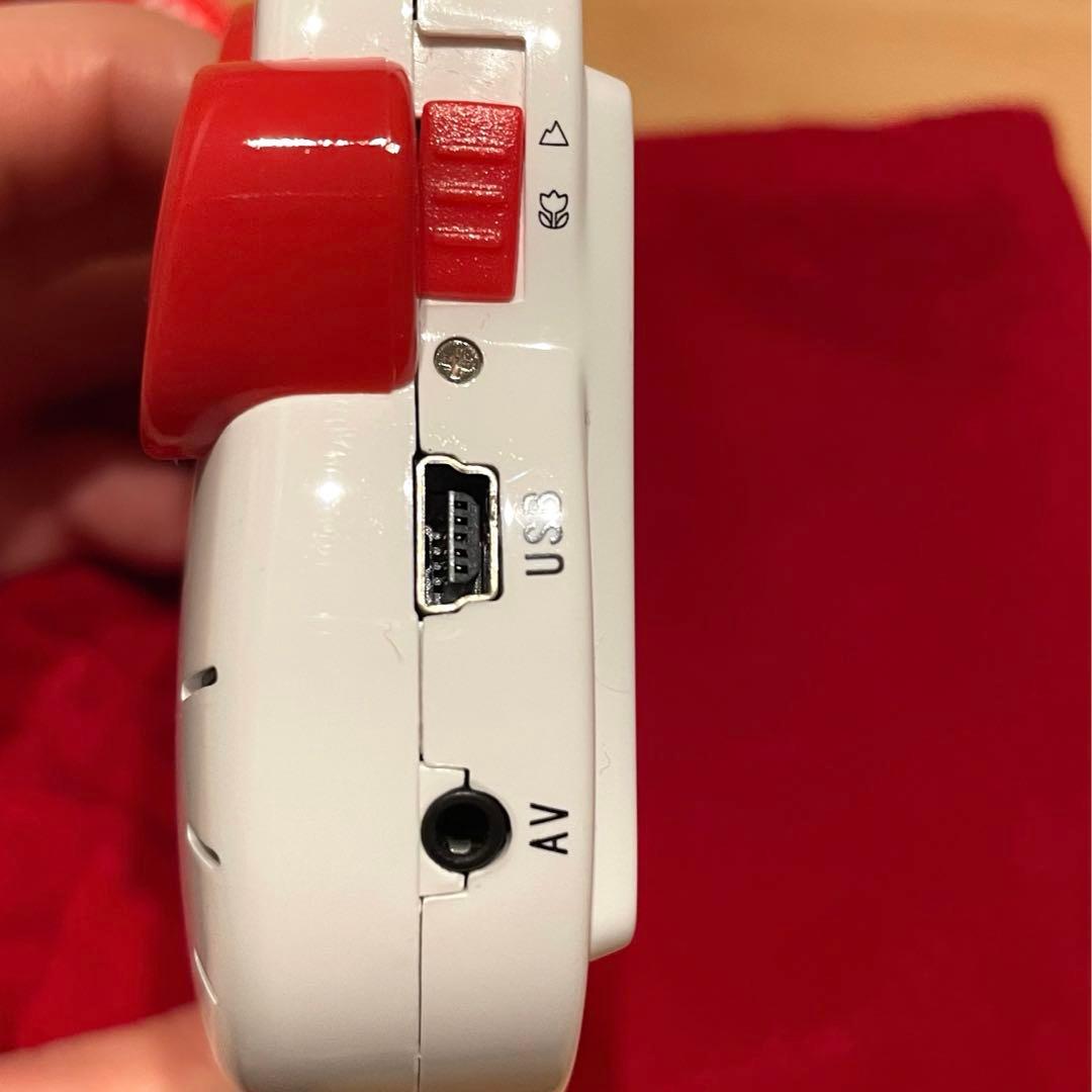 キティちゃん フェイス型 デジカメ レビュー】ハローキティのデジカメ