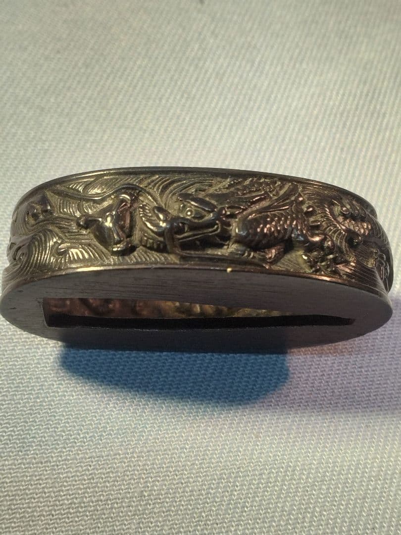 縁頭　保存刀装具　刀剣　鍔　鐔 小道具　アンティーク