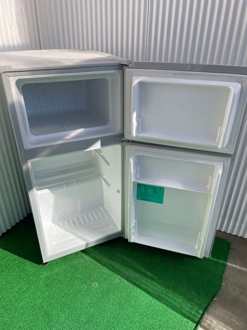 870ハイアール 90L 小型2ドア冷蔵庫 取説付き ホワイト 一人暮らし 単身