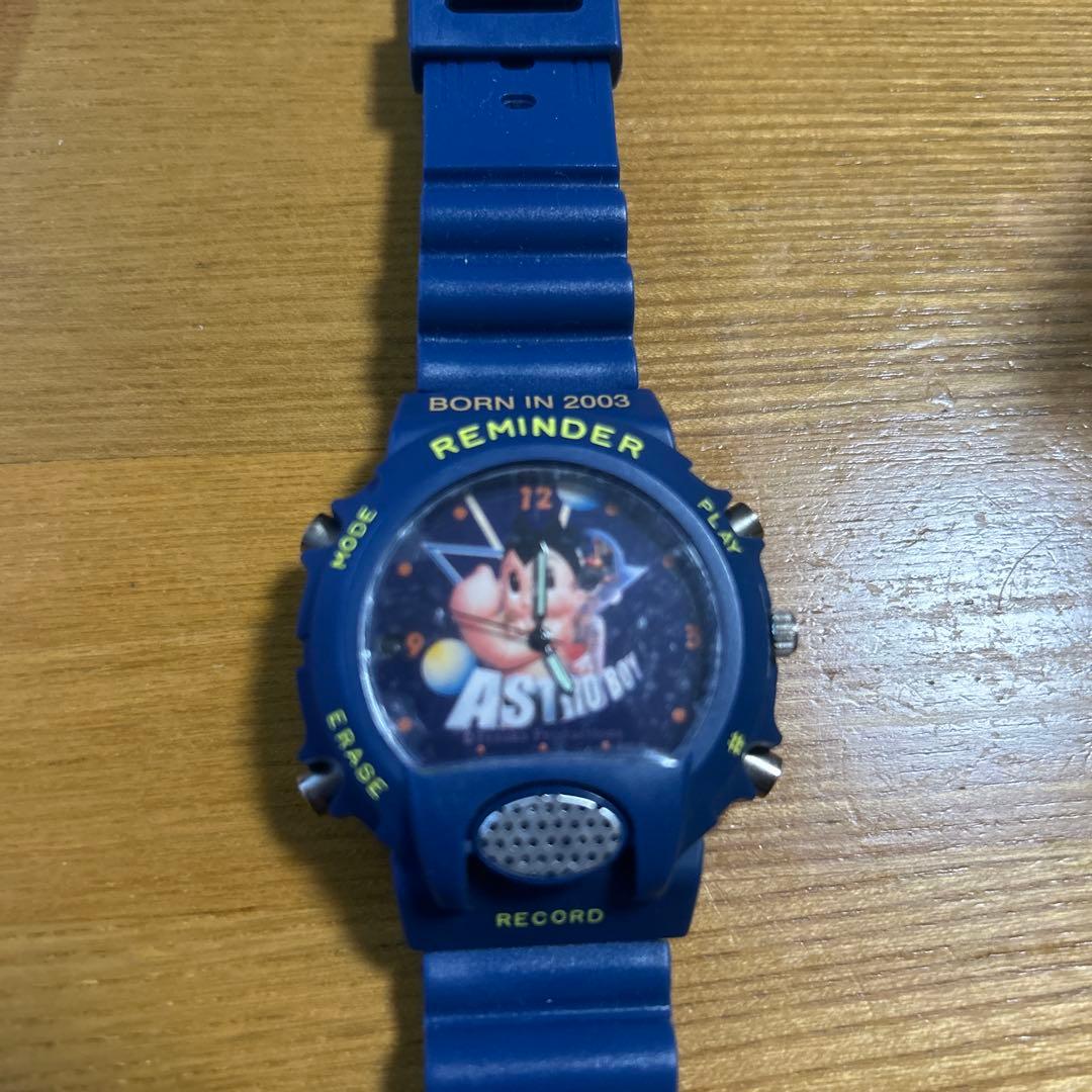 ジャンク 鉄腕アトム アストロボーイ ボイスウォッチ 腕時計 非売品
