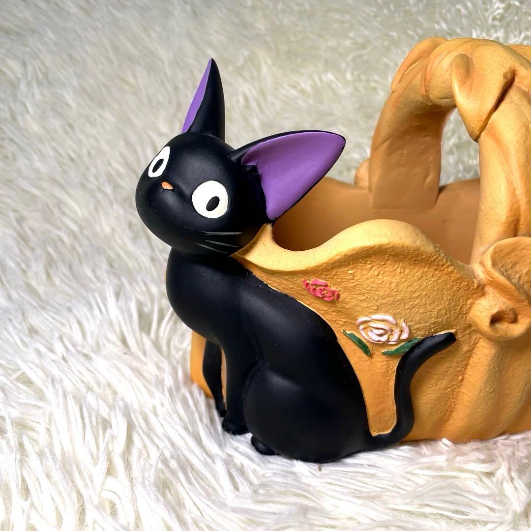 生産終了品】 魔女の宅急便 「ジジとリリーのフラワーバスケット」