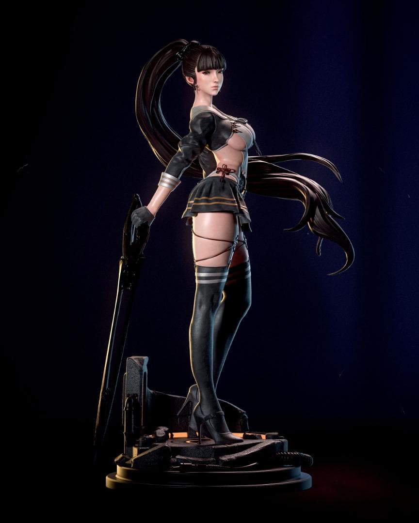 1/6 未塗装未組立 フィギュア ガレージキット ステラ―ブレイド Eve