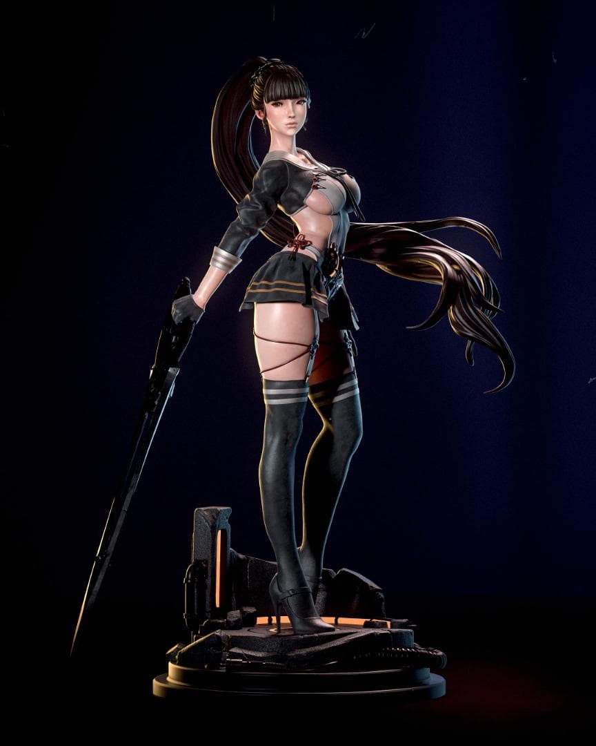 1/6 未塗装未組立 フィギュア ガレージキット ステラ―ブレイド Eve