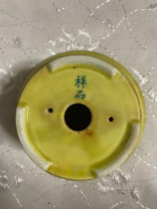 祥石　盆栽鉢