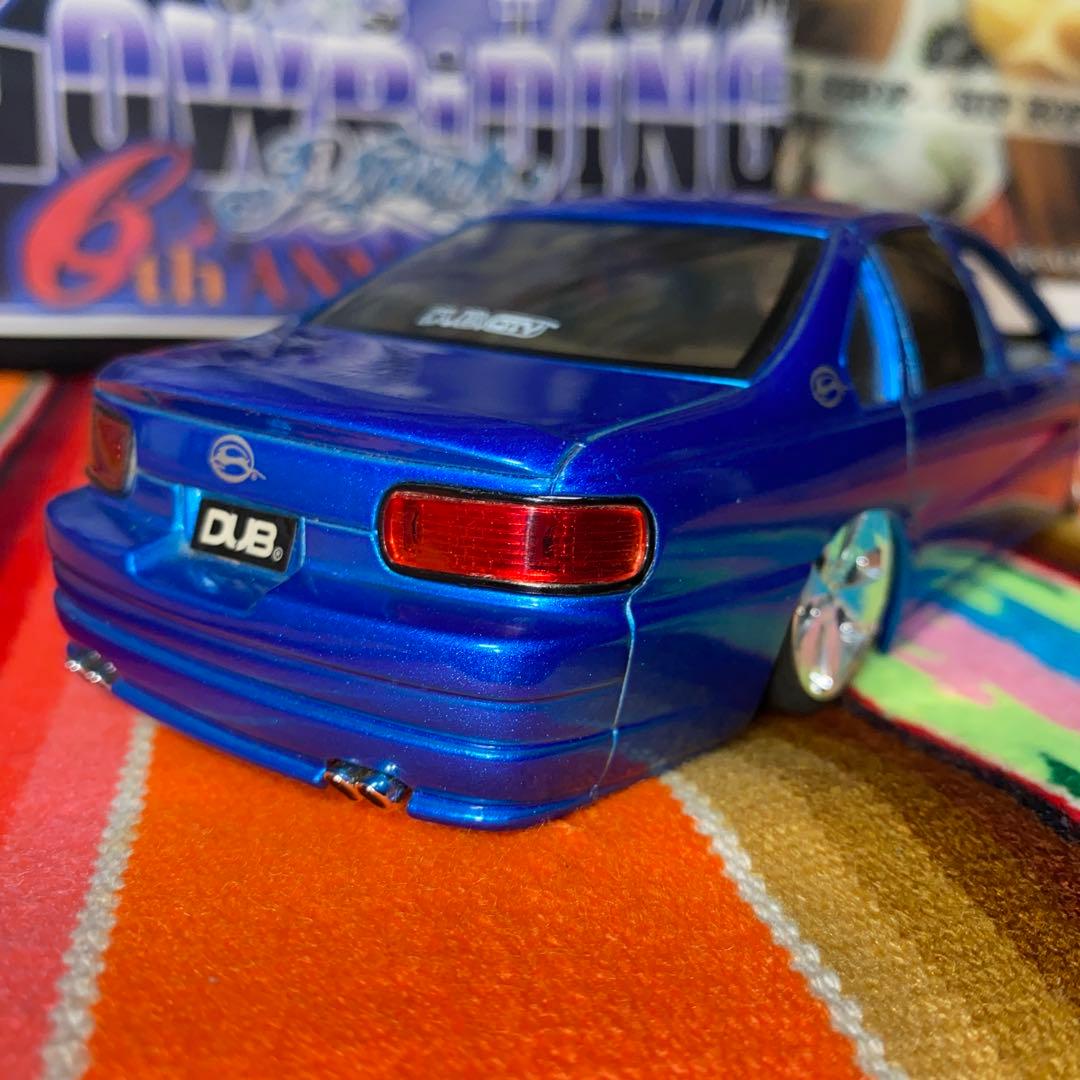 DUBシェビーインパラ ミニカー 1／24 色青