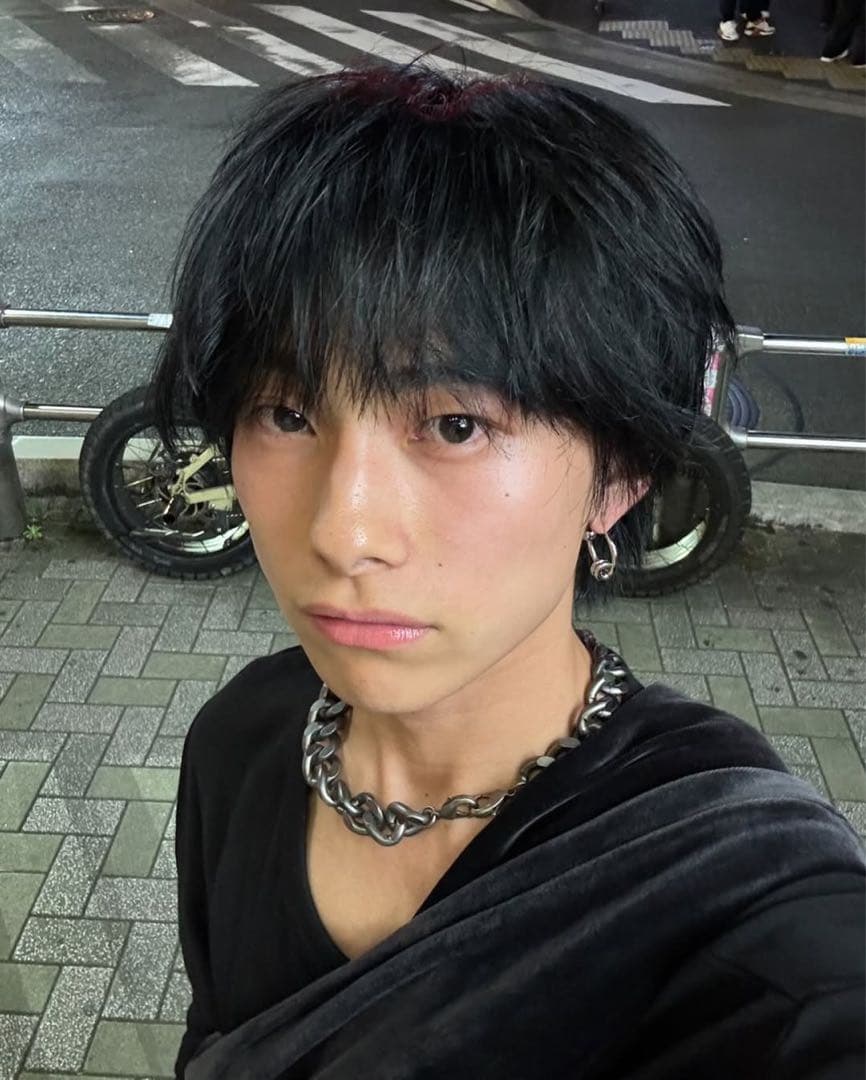 Justine Clenquetシルバー フープピアス あおばくん着用 あおばくん着用）JUSTINE CLENQUET シルバー フープピアス あおばくん