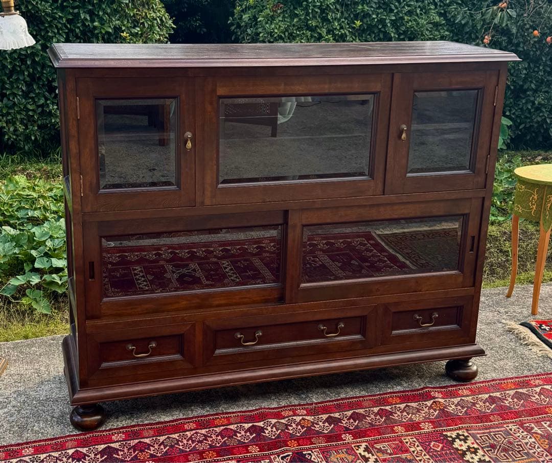 松本民芸家具 C型サイドボード ミズメザクラ無垢 国産高級家具 - メルカリ