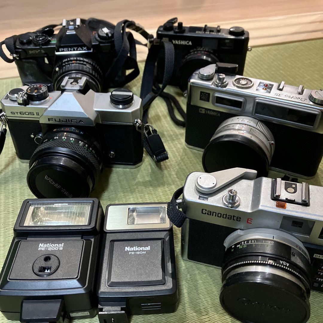 カメラ まとめ売り ヤシカ キャノン フジカ ペンタックス 昭和 レトロ