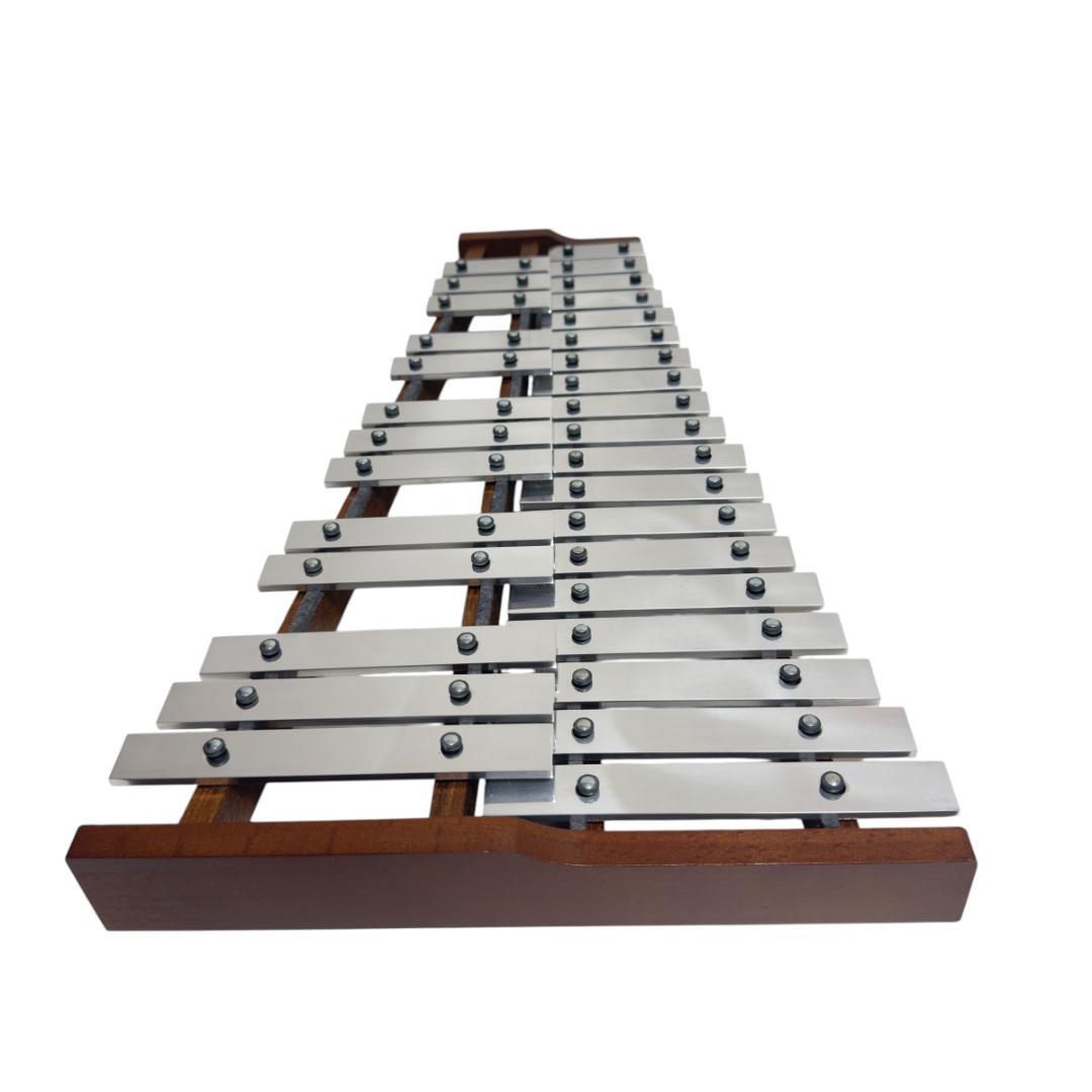 美品 Saito サイトウ グロッケン D-4 32音 鉄琴 打楽器 マレット付