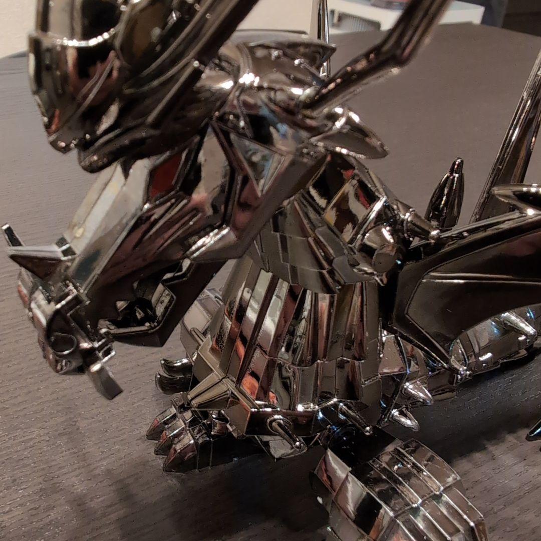 【当時物／欠品なし】魔神英雄伝ワタル プラクション 影輝皇帝龍 組立済