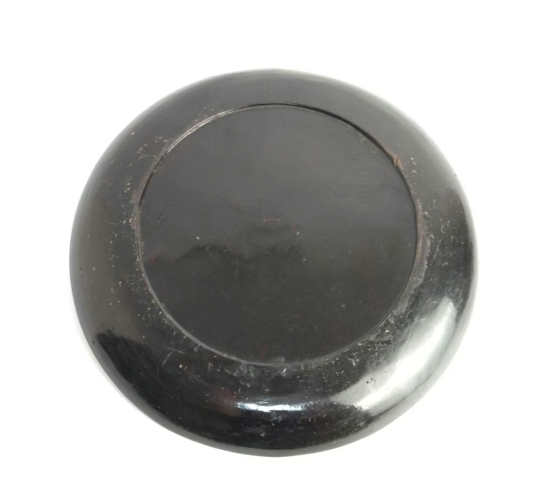 漆器　盆　鳥文　骨董