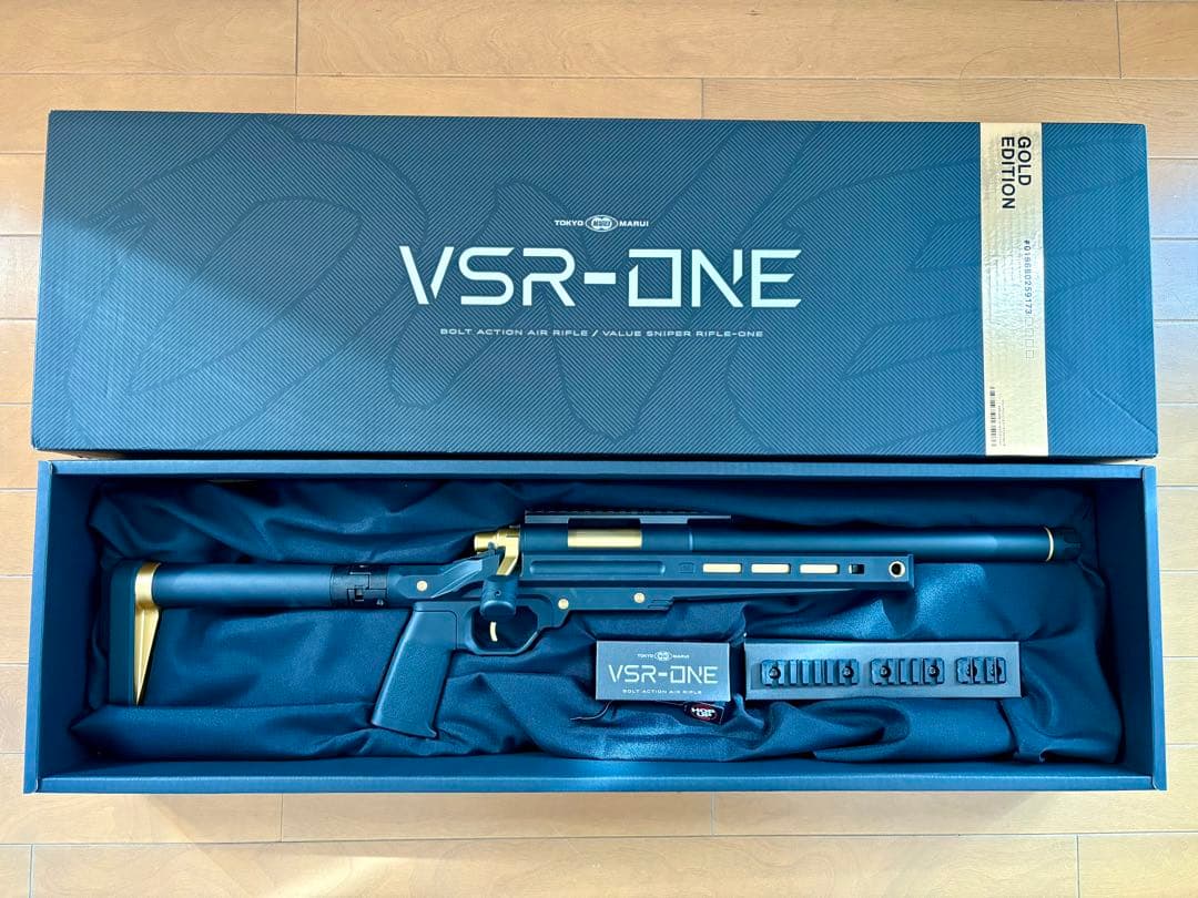 美品 東京マルイ VSR-ONE GOLD EDITIONサバゲ未使用 TOKYO MARUI（東京マルイ） VSR-ONE ゴールドエディション : LIBERATOR