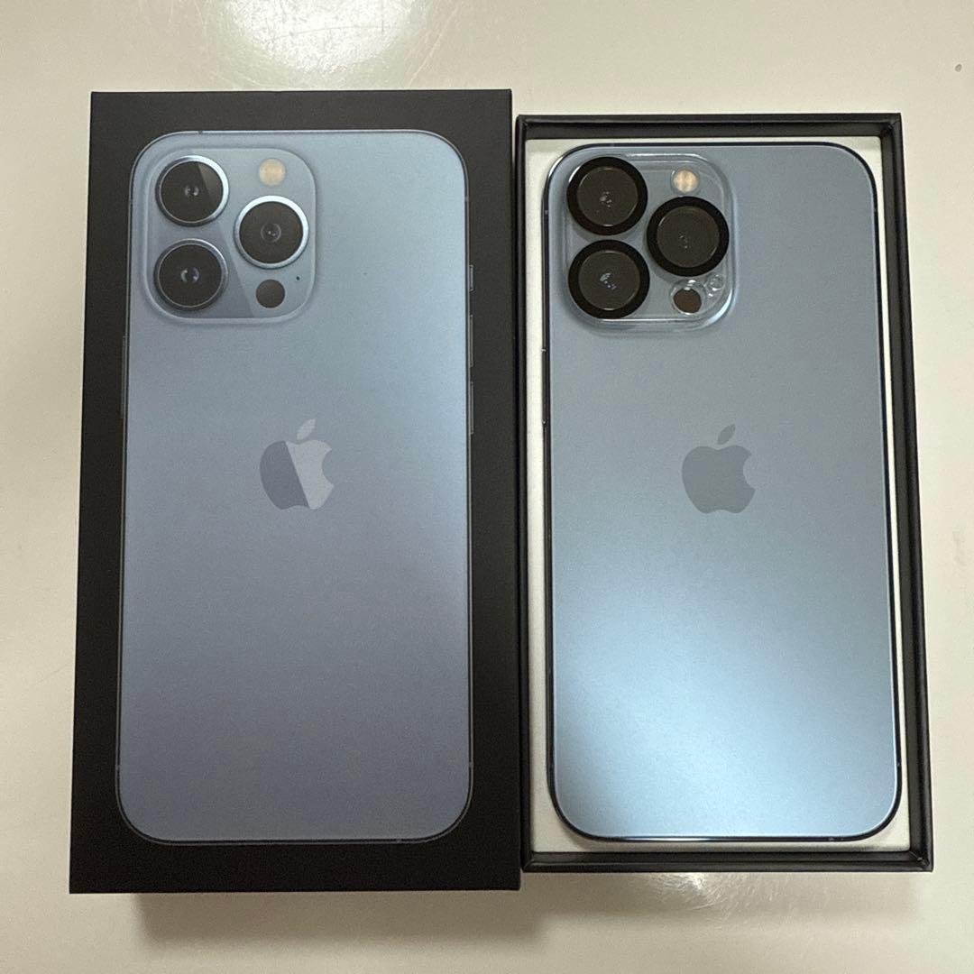 美品】iPhone 13 Pro 512GB SIMフリー シエラブルー