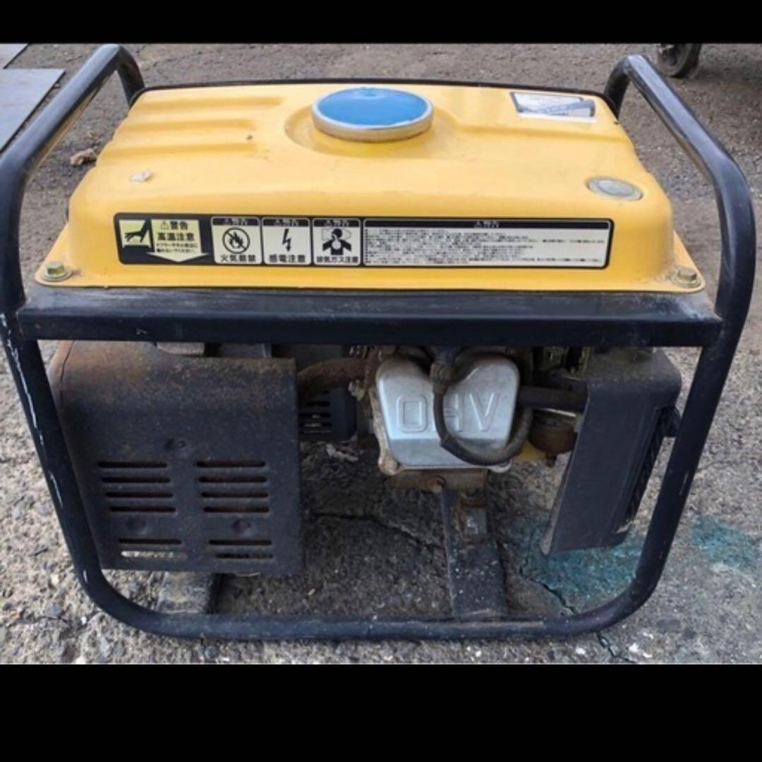 ☆引き取り限定￼☆ナカトミ エンジン発電機 EG-1000 中古