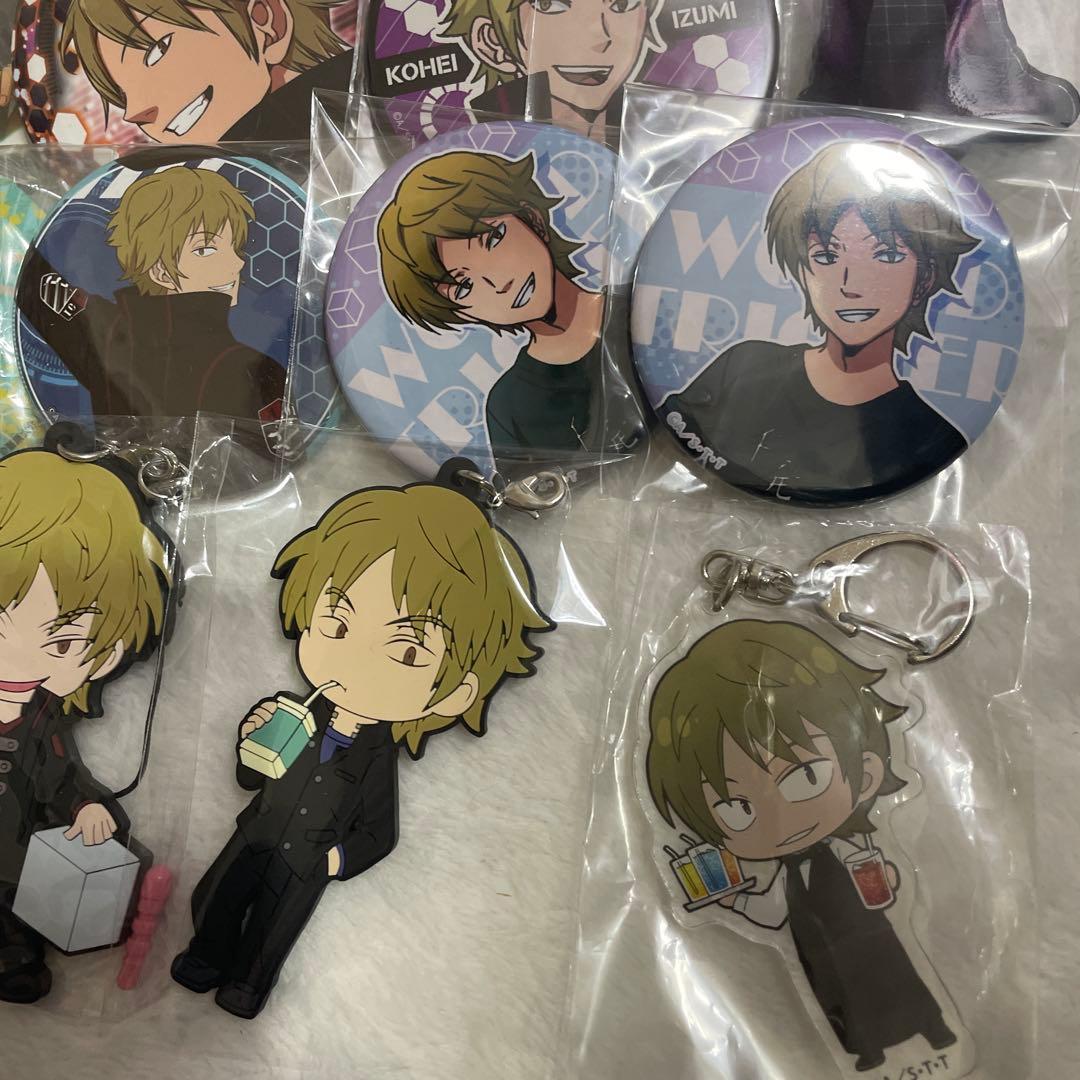 ワールドトリガー 出水公平 ワートリ 缶バッジ キーホルダー グッズ